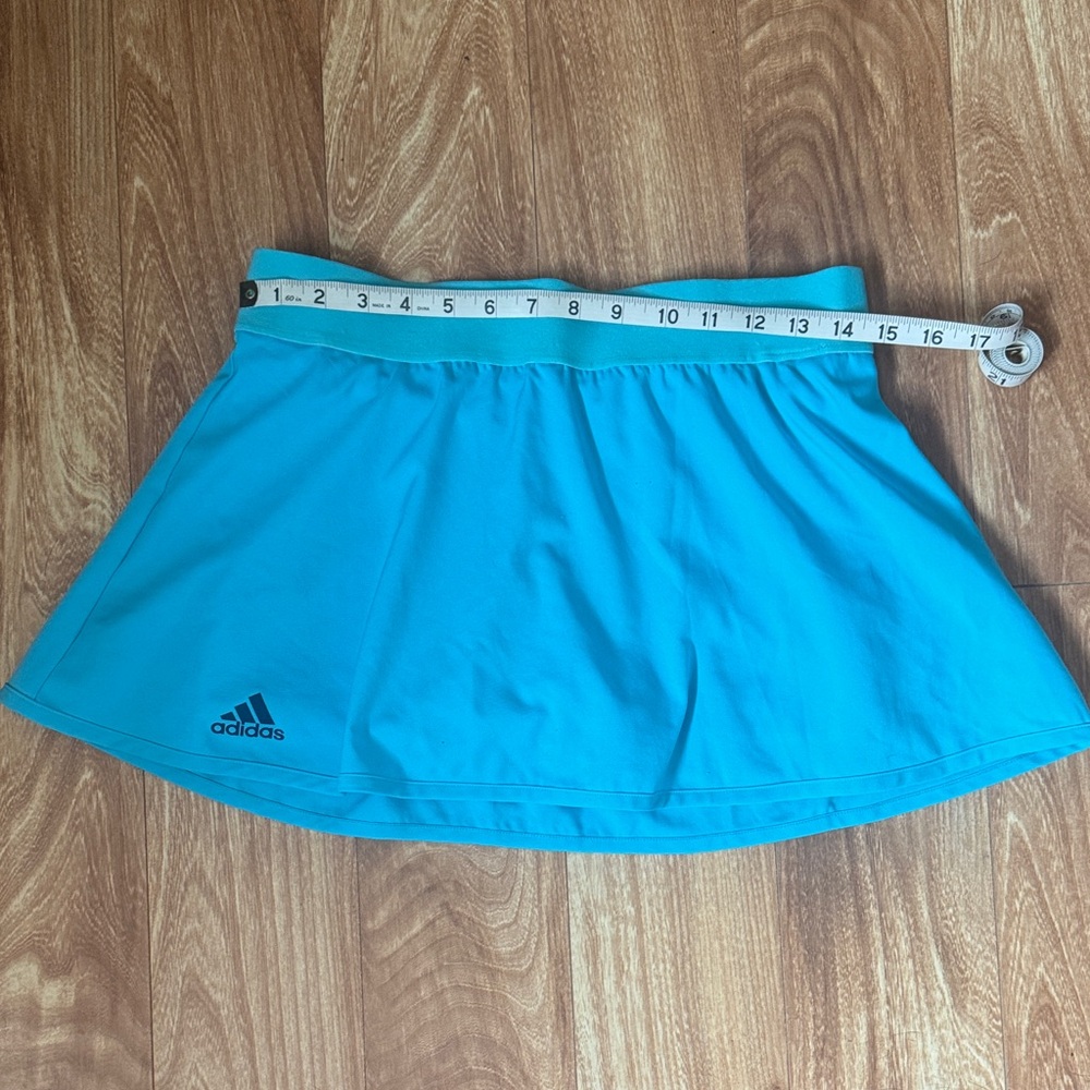 adidas Women’s Aqua Blue Tennis skort